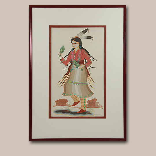 #adobegallery #NavajoIndianPainting #TsihnahjinniePainting C3619D